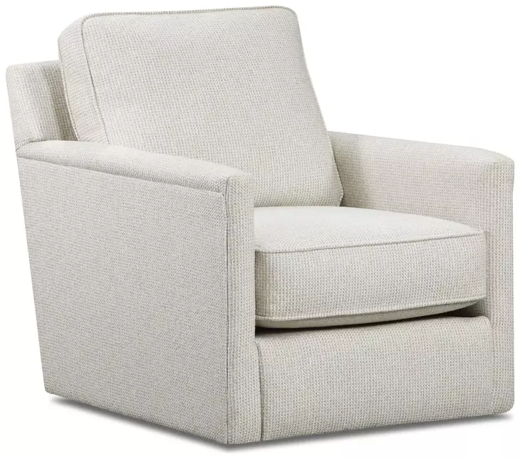 Durango Moose Off White and Gray Performance Fabric Upholstered Accent Chair