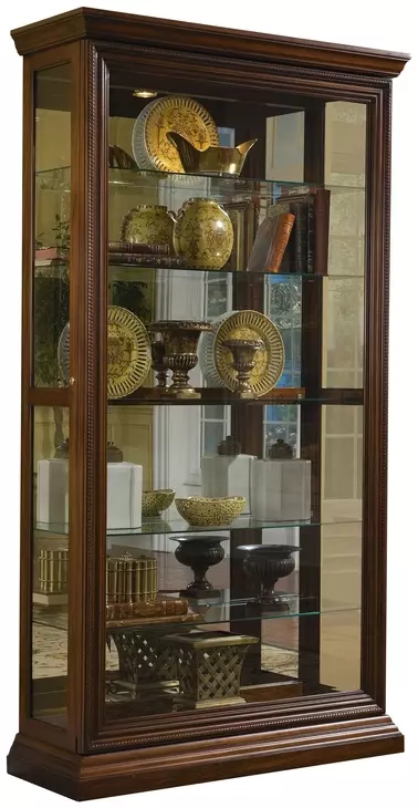 Edwardian Two Way Sliding Door Curio