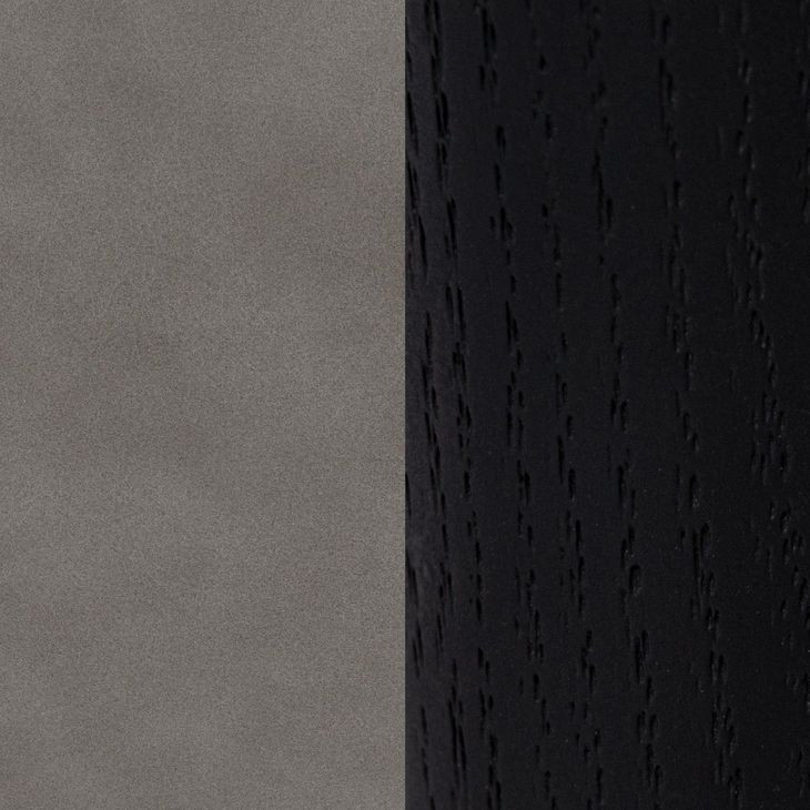 Martel Vienna Stone Leather Upholstered Accent Chair