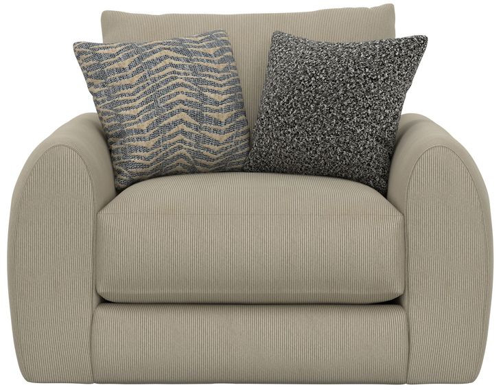 Ezra Twine Chair and A Half with Cuddler Cushion