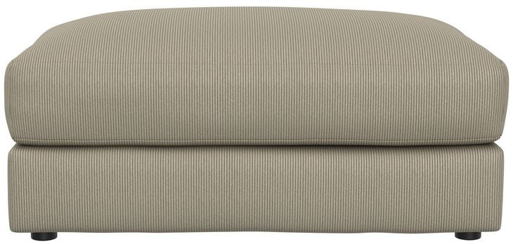 Ezra Twine Rectangular Ottoman