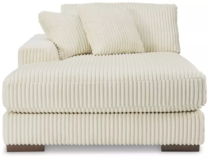 Lindyn Ivory 3 Piece Sectional with Double Chaise