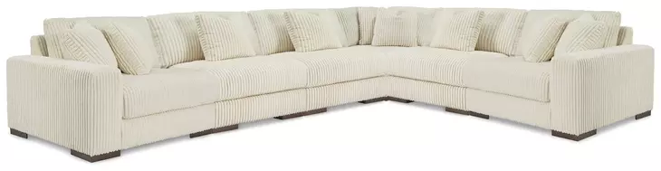 Lindyn Ivory 6 Piece Modular Sectional