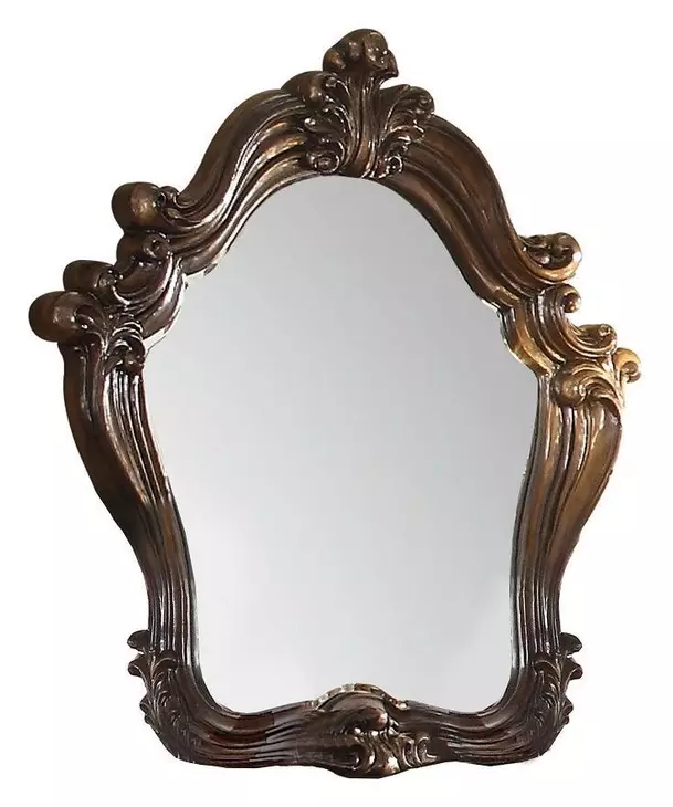 Versailles Cherry Oak Arched Dresser Mirror