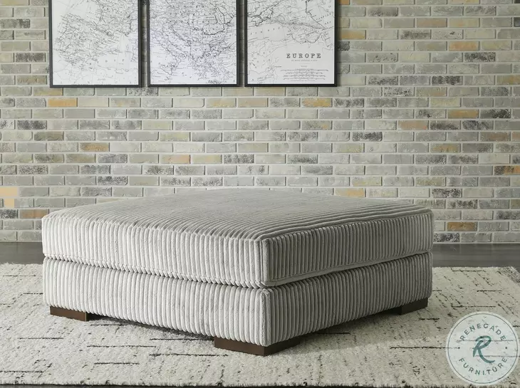 Lindyn Fog Oversized Accent Ottoman