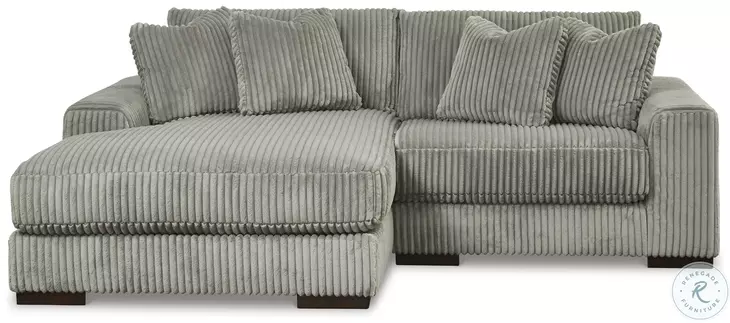 Lindyn Fog Small Sectional with LAF Chaise
