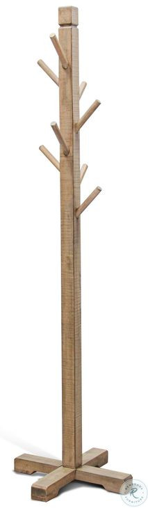 Willow Nest Natural Hat Rack with 8-Prong Hooks