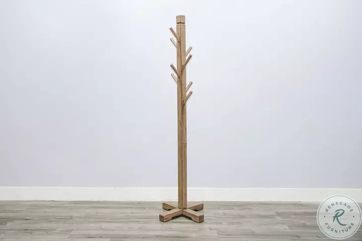 Willow Nest Natural Hat Rack with 8-Prong Hooks