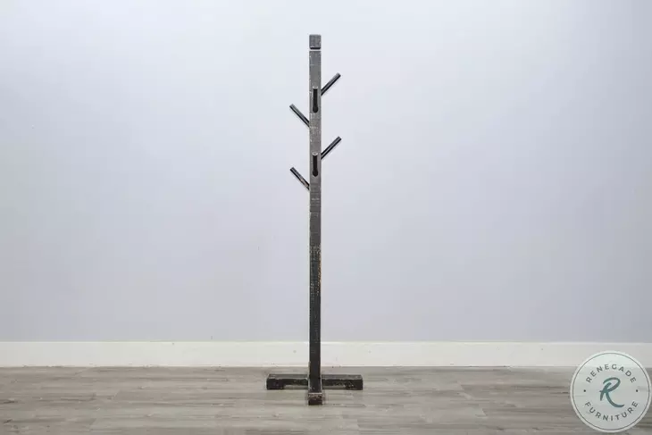 Seabright Black 8 Prong Hook Hat Rack