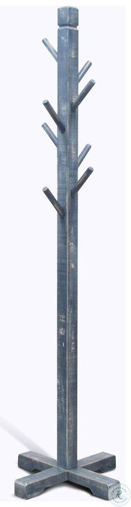 Seabright Blue 8 Prong Hook Hat Rack