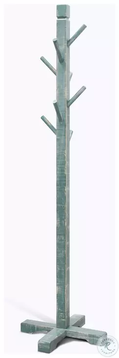Seabright Green 8 Prong Hook Hat Rack