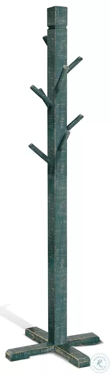 Seabright Green 8 Prong Hook Hat Rack