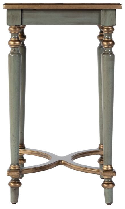 Tyler Royal Pastel Green 18" Rectangular Side Table