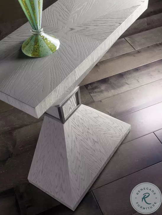 Signature Designs White Sandblasted Dalliance Console Table