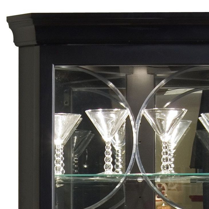 Oxford Corner Curio from Pulaski (21220) | Coleman Furniture