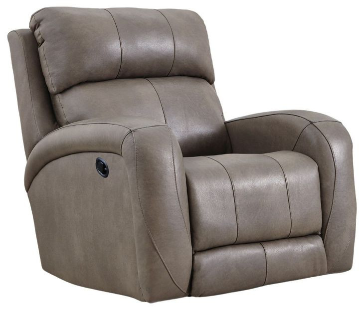 Dawson Cobblestone Leather Wall Hugger Recliner