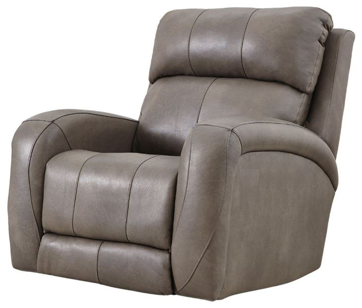 Dawson Cobblestone Leather Wall Hugger Recliner