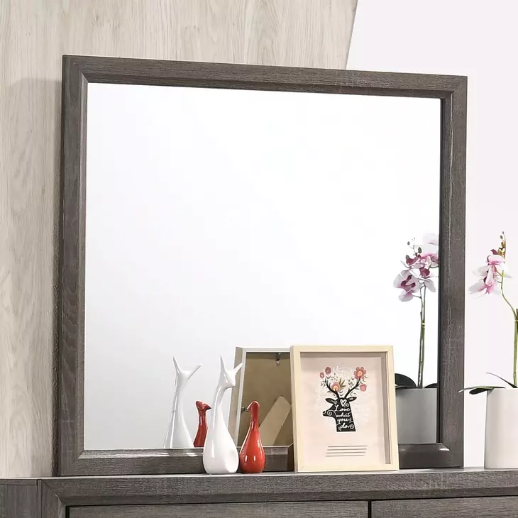 Watson Gray Oak And Black Mirror