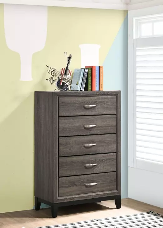 Watson Gray Oak And Black Chest