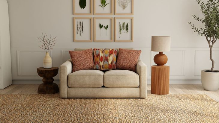 Avondale Burlap 69" Loveseat
