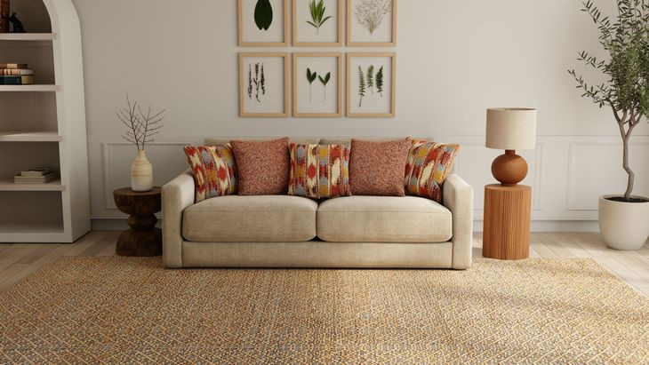 Avondale Burlap 96" Sofa