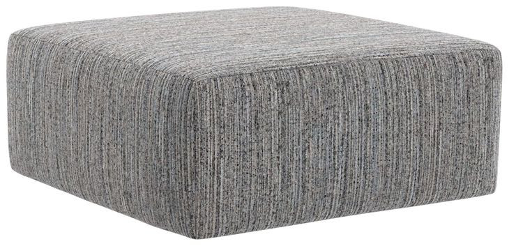 Avondale Marble Upholstered Square Cocktail Ottoman