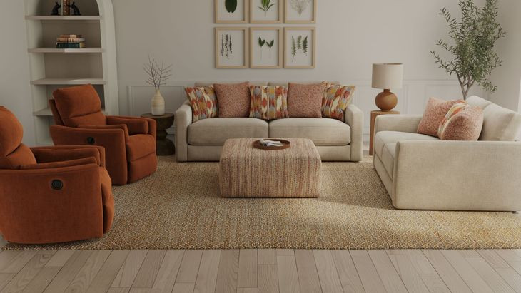 Avondale Burlap 96" Sofa