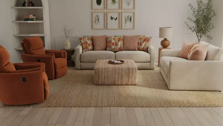 Avondale Burlap 69" Loveseat