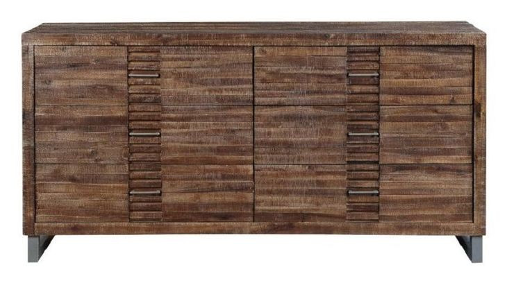 Andria Reclaimed Oak 6 Drawer Dresser