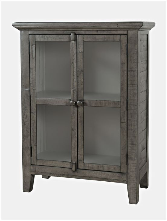 Rustic Shores Stone 2 Door Accent Cabinet