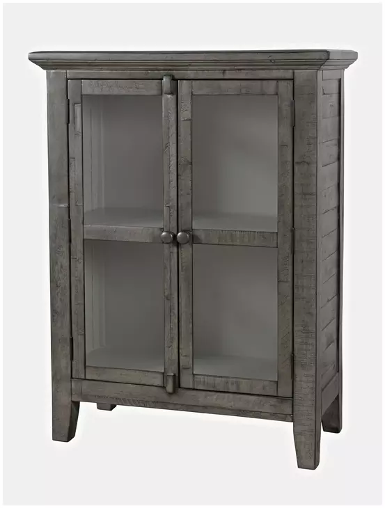 Rustic Shores Stone 2 Door Accent Cabinet