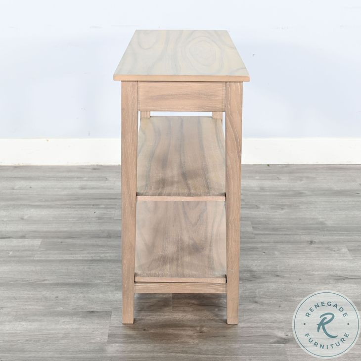 Sagewyn Natural Small 42" Rectangular Console Table