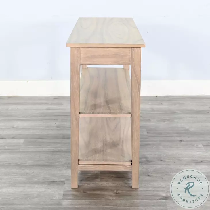 Sagewyn Natural Small 42" Rectangular Console Table