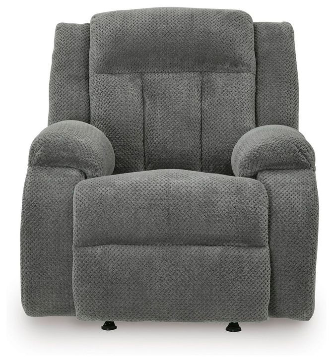 Free Wake Steel Rocker Power Recliner with USB Charging