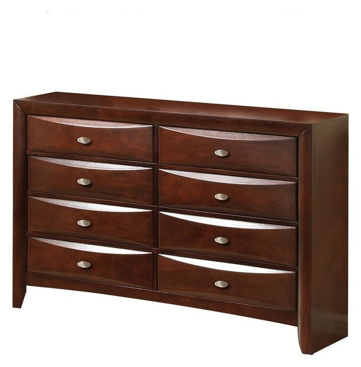 Ireland Espresso 8 Drawer Dresser