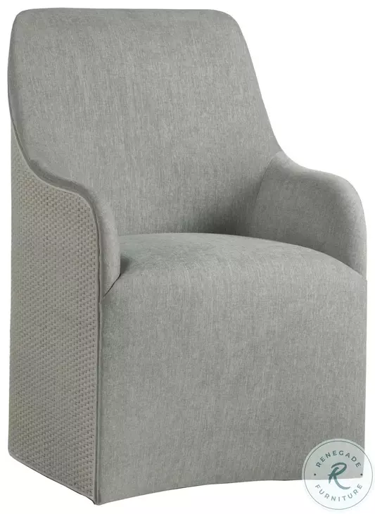 Signature Designs Frost Gray Riley Arm Chair