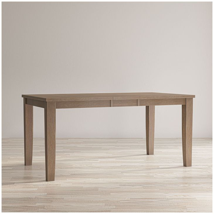 Eastern Tides Brushed Bisque Extendable Dining Table