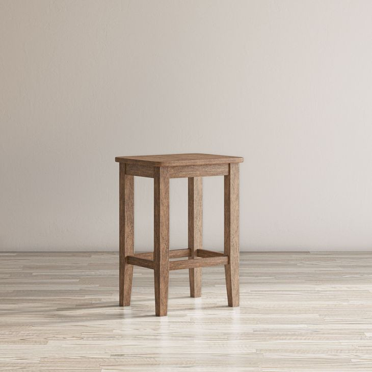 Eastern Tides Brushed Bisque 3 Piece Counter Height Dining Set