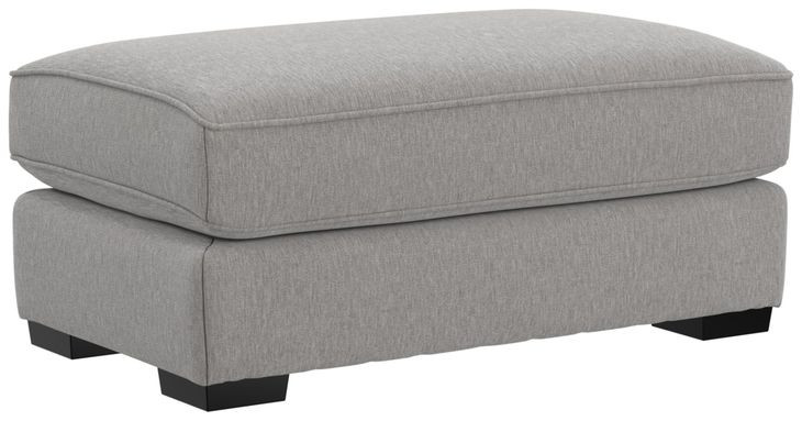 Alden Stone Upholstered Rectangular Ottoman
