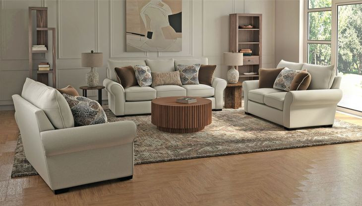 Alden Linen Living Room Set