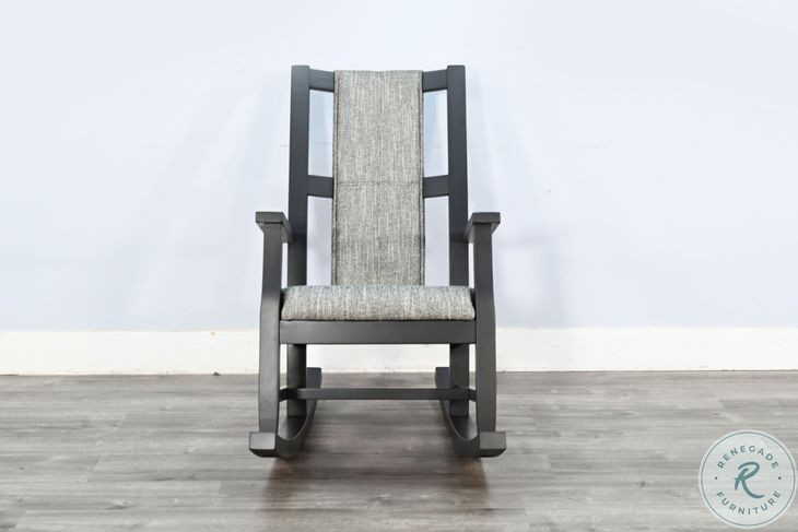 Ember Grace Black Magic Rocking Chair from Luna Grove | Coleman