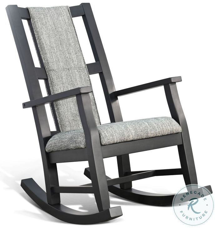 Ember Grace Black Magic Rocking Chair