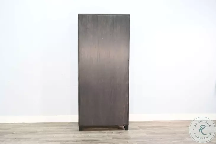 Autumn Echo Black Ryan Tail 3 Drawer Display Cabinet
