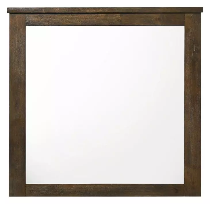 Merrilee Oak Rectangular Dresser Mirror