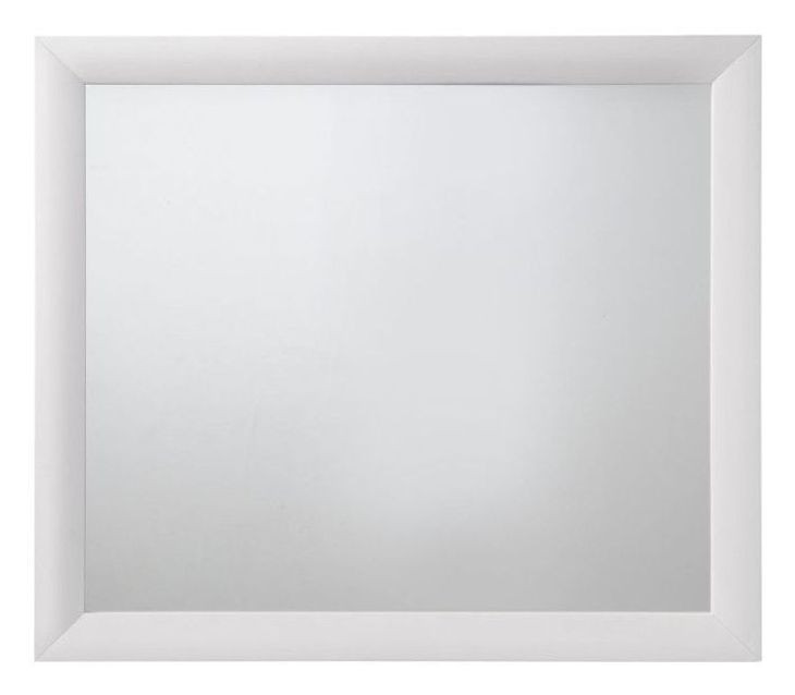 Ireland White Rectangular Dresser Mirror
