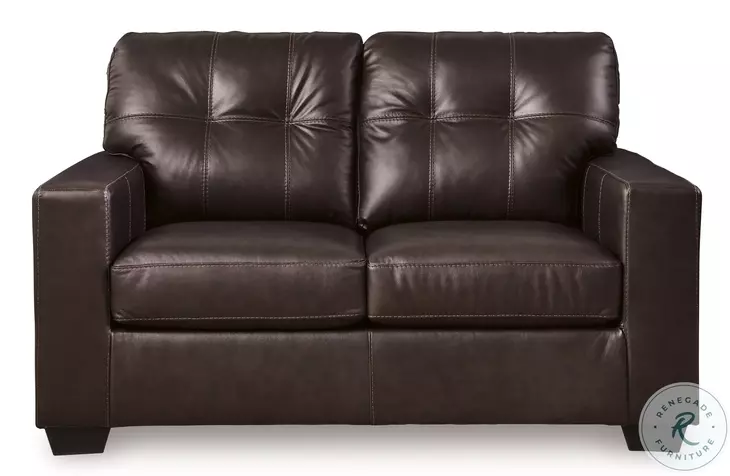 Santorine Dark Brown Loveseat