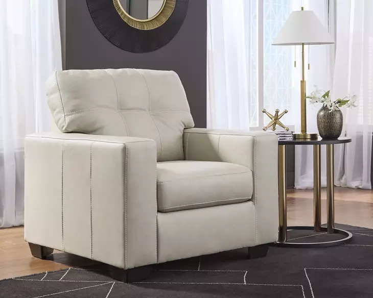 Santorine Bone Leather Chair