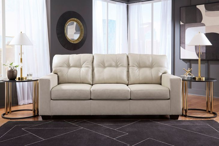 Santorine Bone Leather Sofa