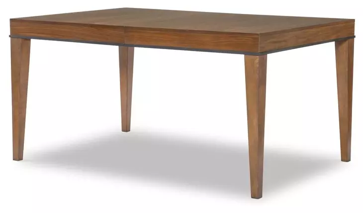Midland Warm Amber 73" Extendable Rectangular Dining Room Set