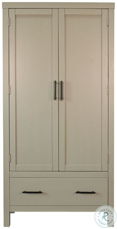 Clean Slate Gray 2 Door Storage Cabinet